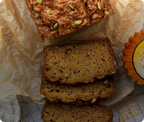 Pain d'épices à la citrouille