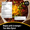 Repas prêt à manger - Tex-Mex Épicé BOÎTE DE 8 KEYS NUTRITION PRÊT À MANGER