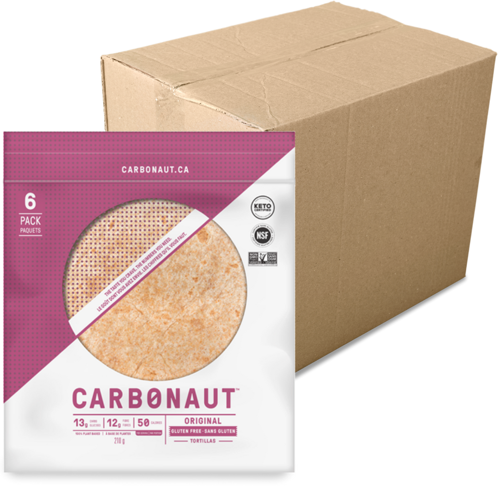 CARBONAUT - Tortillas sans gluten CAISSE DE 12x210g ||Tortillas gluten free - CASE OF12x210g CARBONAUT