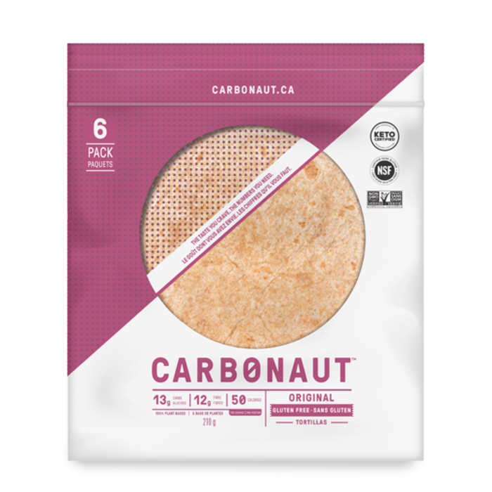 CARBONAUT - Tortillas sans gluten CAISSE DE 12x210g ||Tortillas gluten free - CASE OF12x210g CARBONAUT