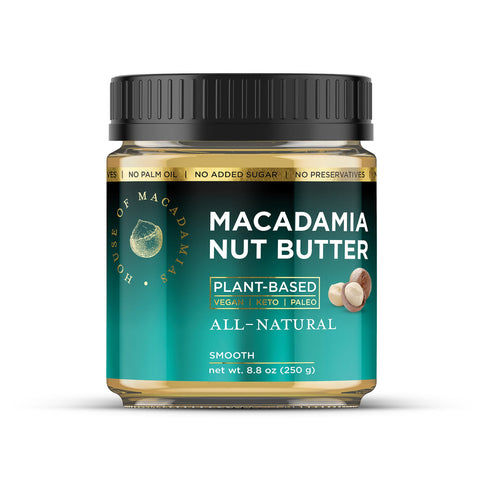House of Macadamias beurre de noix de macadamia nature 250g - Keys Nutrition