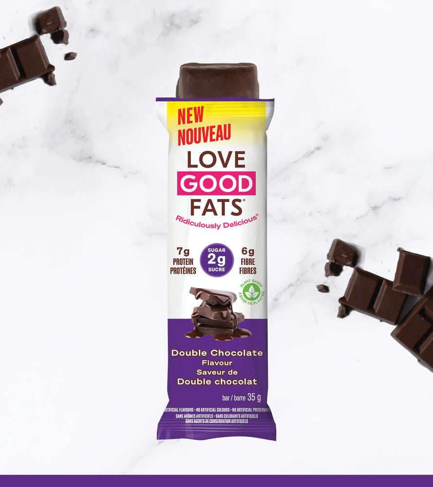 Love Good Fats - Double chocolat 35g||Love Good Fats - Double chocolat 35g LOVE GOOD FATS