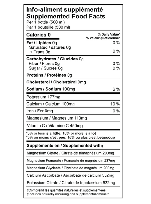 Delta electrolytes 500 ml || 500 mlDelta electrolytes XPN