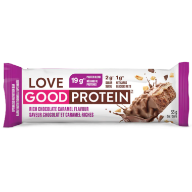 Love Good Fats - Protein Bars Rich in Chocolate and Caramel