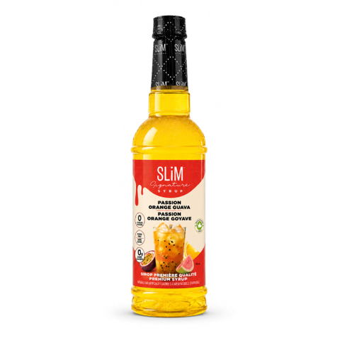 Slim Syrups - Sirops sans Sucre pour Boissons et Desserts - CAISSE DE 6