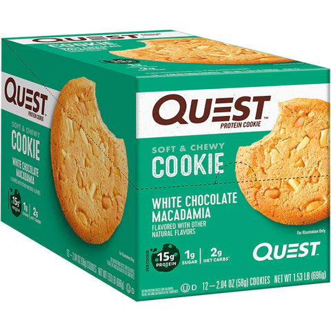 Quest Nutrition - Box of 12 Protein Cookies