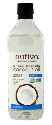 Nutiva - Huile de noix de coco liquide 473ml||Nutiva - liquid coconut oil 473ml NUTIVA