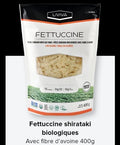 Liviva / Zeroodle - Shirataki Fettuccine avec fibre d'avoine Bio 400g||Liviva / Zeroodle - Shirataki Fettuccine with oat fiber Organic 400g LIVIVA
