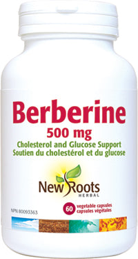 New Roots - Berberine 500mg 60 capsules - Keto Québec||Supplement New Roots - Berberine 500mg 60 capsules - Keto Quebec NEW ROOTS
