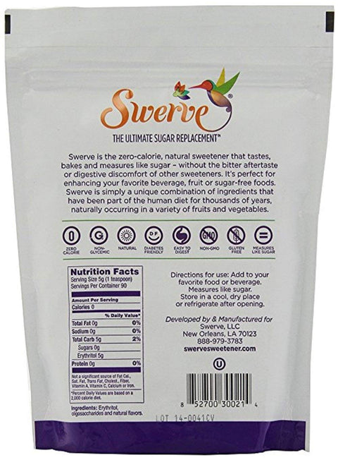 Swerve - Remplacement du sucre à Glacé 340g||Swerve Replacement of Icing sugar - 340g Frozen SWERVE