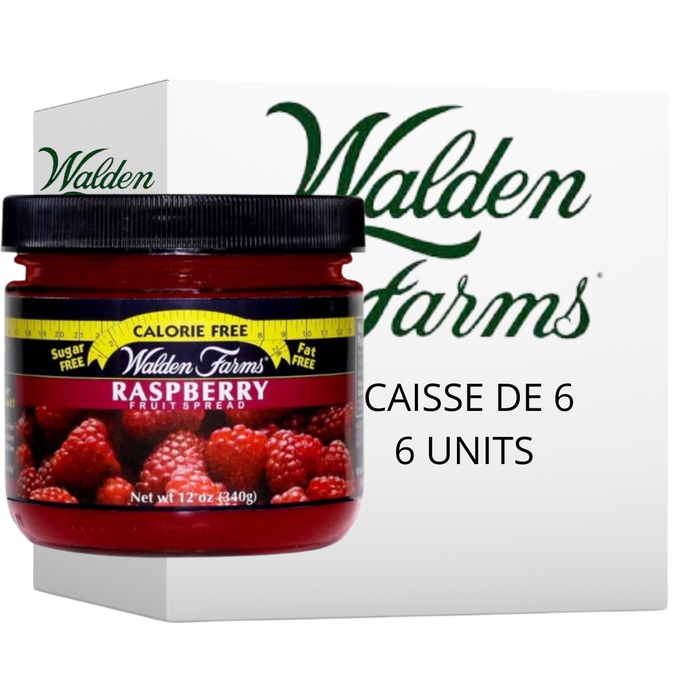 Walden Farms - Tartinade au framboise 340g CAISSE DE 6||Walden Farms - Spread raspberry 340g CASE OF 6 WALDEN FARMS