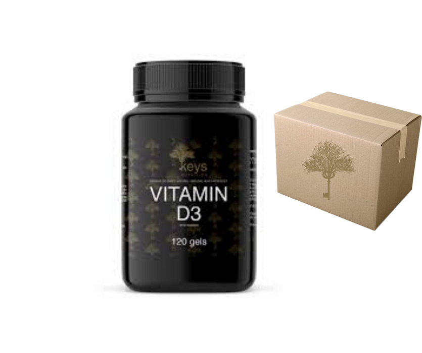 Suppléments - KEYS NUTRITION (Marque 100% Québécoise) Vitamine D3 - CAISSE DE 12 UNITÉS||Supplements - KEYS NUTRITION (brand 100% Quebec) Vitamin D3 - CASE 12 UNITS KEYS NUTRITION