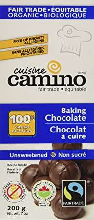 Cuisine Camino - Chocolat à cuire non sucré 200g||Cuisine Camino - Unsweetened Baking Chocolate 200g CAMINO