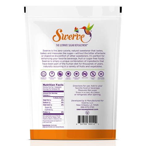 Swerve Ultime Remplacement du sucre - Granulé 340g||Swerve Ultimate Replacement of sugar - Granulated 340g SWERVE