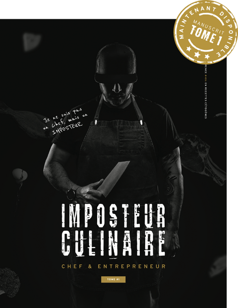Livre de recettes - L’imposteur culinaire!||Cookbook - Culinary impostor! IMPOSTEUR CULINAIRE