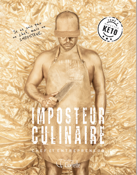 Livre de recettes - L’imposteur culinaire Tome 2!||Cookbook - Culinary impostor volume 2! IMPOSTEUR CULINAIRE