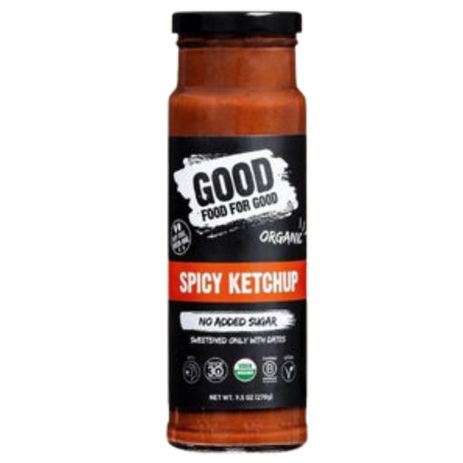 GOOD FOOD FOR GOOD - Ketchup Épicé || GOOD FOOD FOR GOOD -SPICY KETCHUP - KETO QUÉBEC GOOD FOOD FOR GOOD