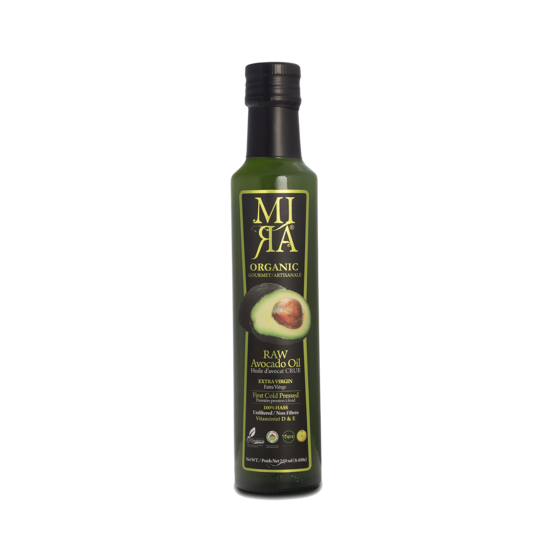 MIRA Naturals - Huile d'avocat extra vierge CRUE 250ml (CAISSE DE 12) - Keto Québec||MIRA Naturals - Avocado oil 250ml extra virgin CRUE (12 CAISSE DE) - Keto Quebec MIRA NATURALS