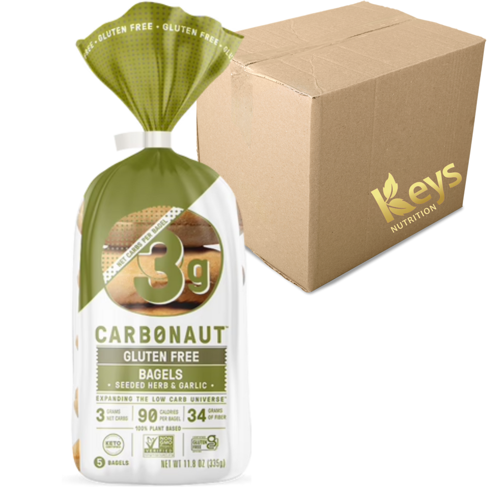 Carbonaut - Herbes et ail 6/CAISSE|| Carbonaut-Bagel Herbs & Garlic 6/BOX CARBONAUT