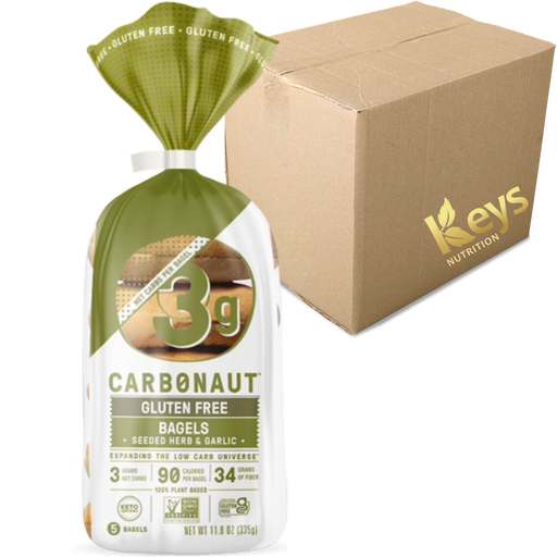 Carbonaut - Herbes et ail 6/CAISSE|| Carbonaut-Bagel Herbs & Garlic 6/BOX CARBONAUT