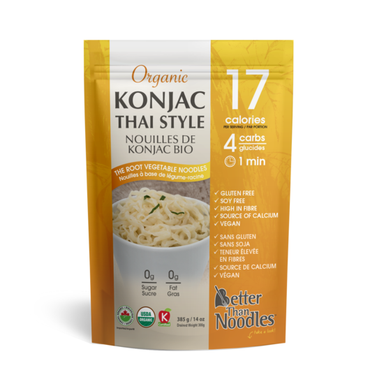 Better than noodles - Nouilles de Konjac bio 385g||Better than noodles - Noodles Konjac organic 385g BETTER THAN FOODS