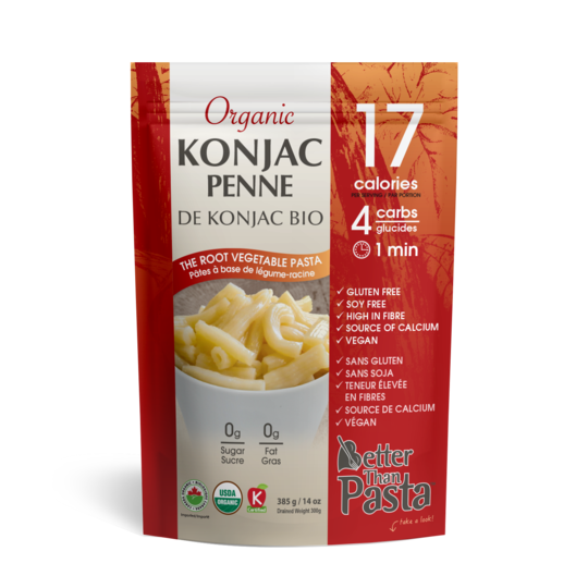 Better than pasta - Pâtes de Konjac bio 385g||Better than pasta - Pasta Konjac organic 385g BETTER THAN FOODS