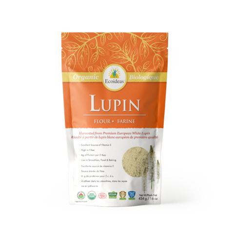 Écoideas - Farine de Lupin 400g ||Ecoideas - Lupine flour 400g ÉCOIDEAS