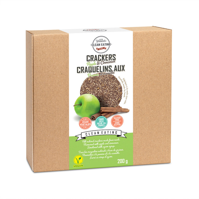 Craquelin Pomme et Cannelle 200G||Apple Cinnamon Cracker 200G KZ CLEAN EATING