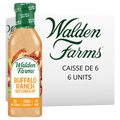 Walden Farms - Vinaigrette Buffalo Ranch CAISSE DE 6|| Walden Farms Buffalo Ranch Dressing BOX OF 6 WALDEN FARMS