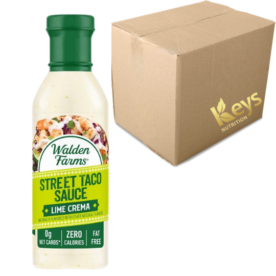 Walden Farms - Street taco sauce lime crema CAISSE DE 6 || Walden Farms - Street taco sauce lime crema BOX OF 6 WALDEN FARMS