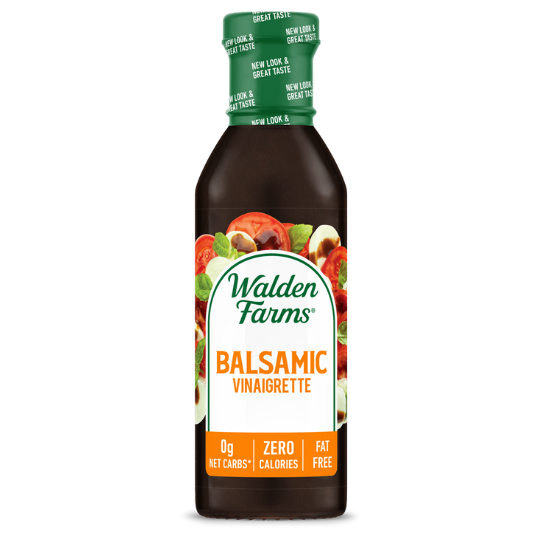 Walden Farms - Vinaigrette Balsamic CAISSE DE 6|| Walden Farms Balsamic Dressing BOX OF 6 WALDEN FARMS