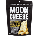 Moon Cheese - Cheddar Blanc et Poivre Noir 57g||Moon Cheese - White Cheddar black pepper 57g MOON CHEESE