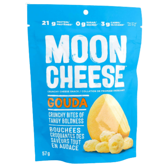 Moon Cheese - Gouda 57g CAISSE DE 12 ||Moon Cheese - Gouda 57g BOX OF 12 MOON CHEESE