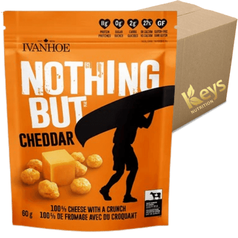 IVANHOE - Nothing but Cheese - Cheddar CAISSE DE 12 ||IVANHOE - Nothing But Cheese - Cheddar BOX OF 12 IVANHOE