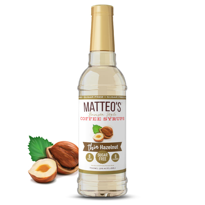 MATTEO'S BARISTA STYLE - Sirop à café 750ml||MATTEO'S BARISTA STYLE - Coffee Syrups 750ml MATTEO'S SYRUPS