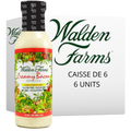 Walden Farms - Vinaigrette Crémeuse au bacon 355ml CAISSE DE 6||Creamy Bacon Dressing 355ml CASE OF 6 WALDEN FARMS