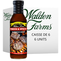 Walden Farms - Sauce BBQ Épicé 355ml CAISSE DE 6||Walden Farms - Spicy BBQ Sauce 355ml CASE OF 6 WALDEN FARMS