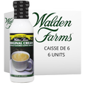 Walden Farms - Crème à café Originale 355ml CAISSE DE 6||Walden Farms - Coffee Cream Original 355ml CASE OF 6 WALDEN FARMS