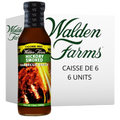 Walden Farms - Sauce BBQ Fumée à L’hickory 355ml CAISSE DE 6||Walden Farms - BBQ Sauce Hickory Smoke 355ml CASE OF 6 WALDEN FARMS