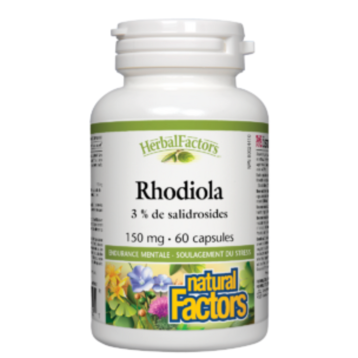 NATURAL FACTORS - Rhodiola 150 NATURAL FACTORS