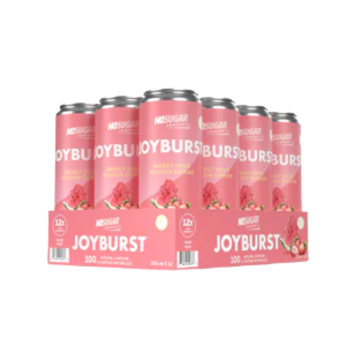 Joyburst Boisson Énergisante 355ml||Joyburst Energy Drink 355ml NO SUGAR COMPANY