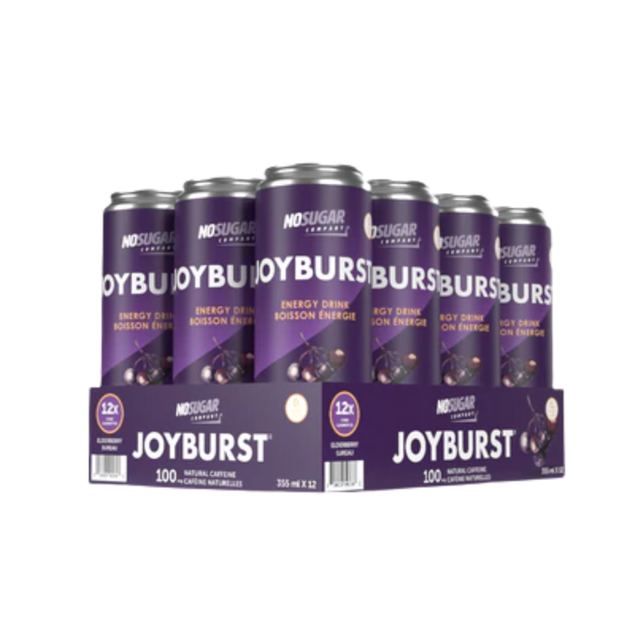 Joyburst Boisson Énergisante 355ml||Joyburst Energy Drink 355ml NO SUGAR COMPANY