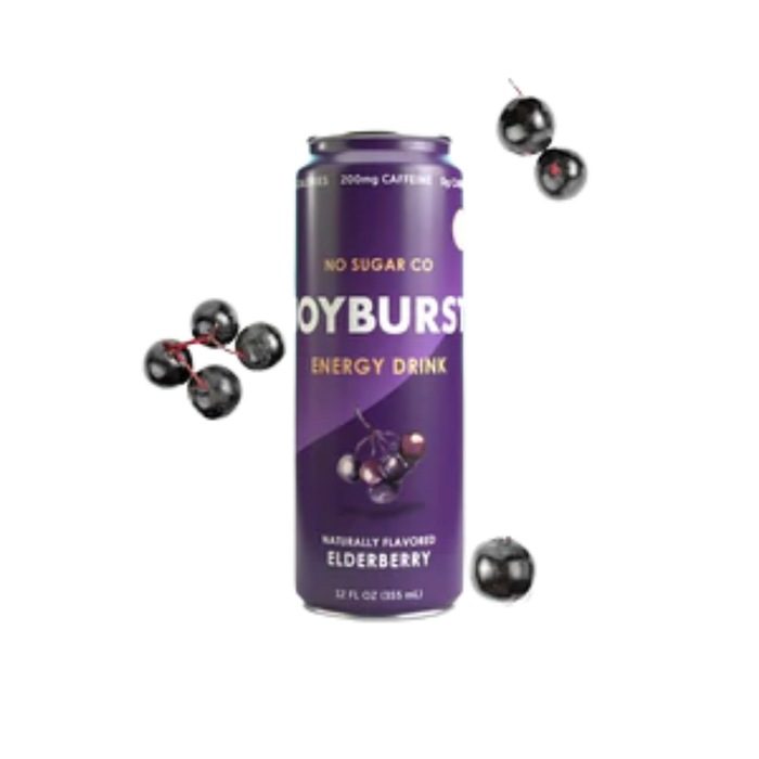 Joyburst Boisson Énergisante 355ml||Joyburst Energy Drink 355ml NO SUGAR COMPANY