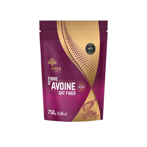 KEYS NUTRITION  (Marque 100% Québécoise) Fibre d'avoine 750g||KEYS NUTRITION (brand 100% Quebec) Oat Fiber 750g KEYS NUTRITION ESSENTIELS