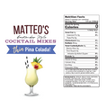 MATTEO'S BARTENDER STYLE - Mixes à Cocktail 750ml||MATTEO'S BARTENDER STYLE - Cocktail Mixes 750ml MATTEO'S SYRUPS