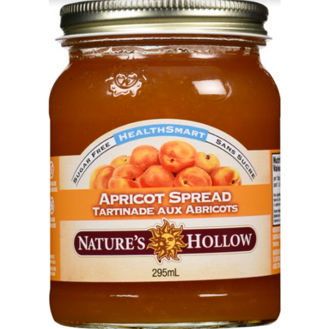 Nature's Hollow - Tartinade aux abricots 295ml - Keto Québec||Nature's Hollow - Apricot Spread 295ml - Keto Quebec NATURE'S HOLLOW