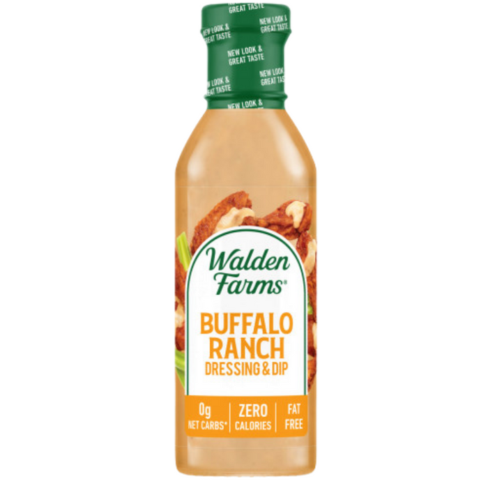 Walden Farms - Vinaigrette et Trempette Buffalo Ranch 355ml|| Buffalo Ranch Dressing and Dip 355ml WALDEN FARMS