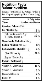 Nud Fud CAISSE DE 6 - Craquelins 66g - Keto Québec||Fud node BODY 6 - Crackers 66g - Keto Quebec NUD FUD
