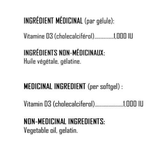 Suppléments - KEYS NUTRITION (Marque 100% Québécoise) Vitamine D3 - Keto Québec||Supplements - KEYS NUTRITION (Brand 100% Quebec) Vitamin D3 - Keto Quebec KEYS NUTRITION