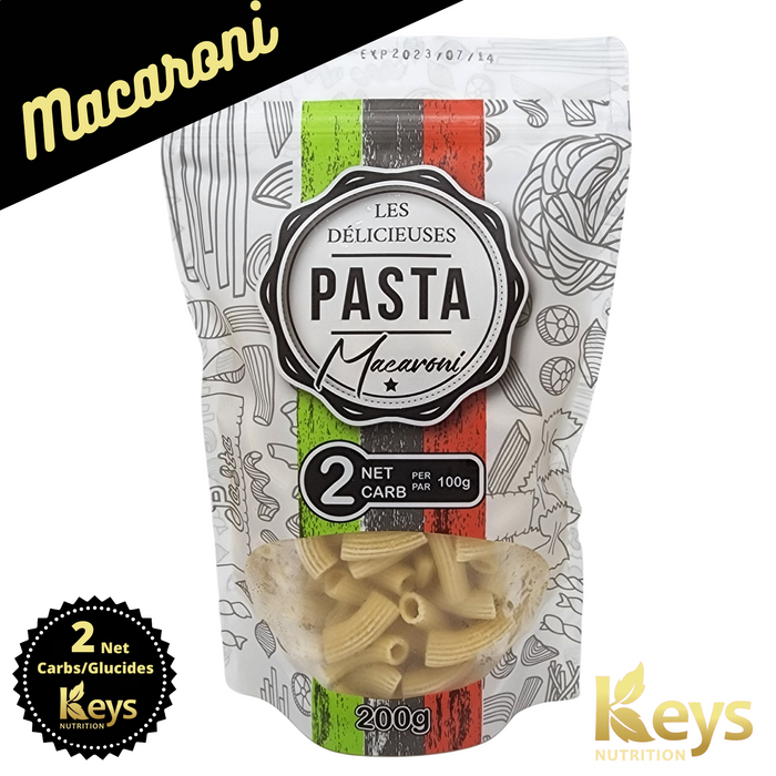 Les délicieuses Pasta 200g - Keys Nutrition BOITE DE 8 || Les delicieuses Pasta 200g - Keys Nutrition BOX OF 8 LES DÉLICIEUSES
